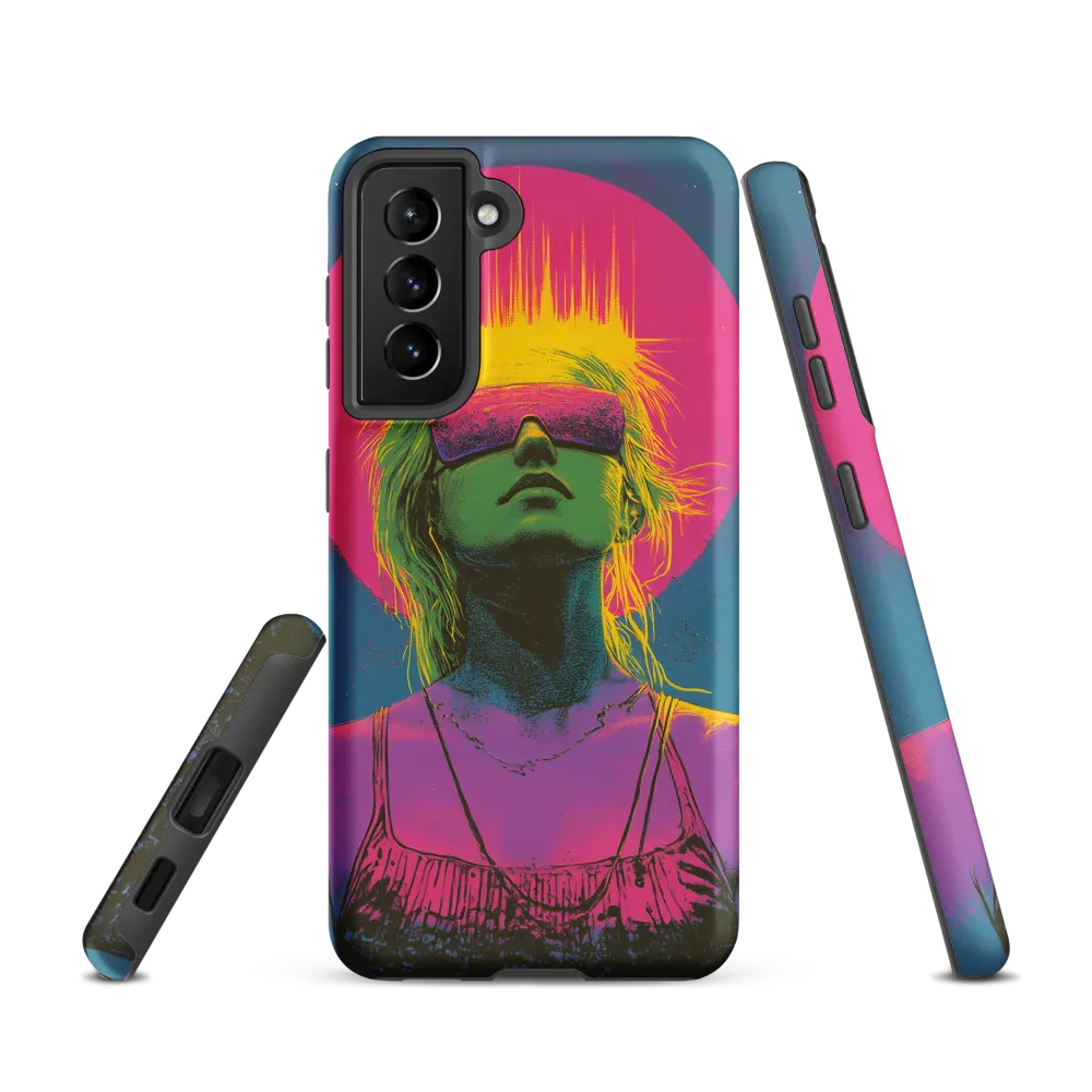 Neon Dreams: Portrait of a Modern Muse