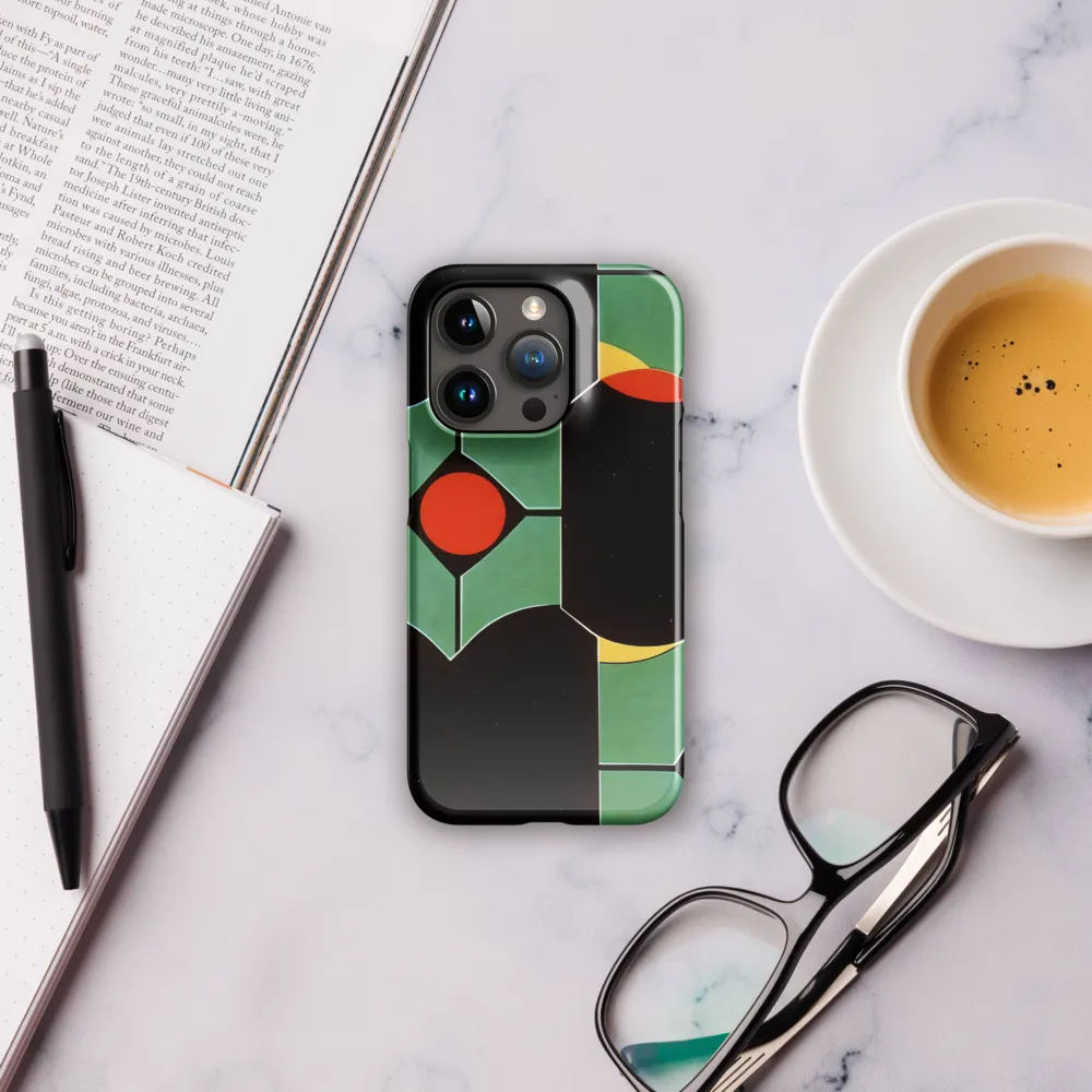 Modular Green Panels with Red Discs