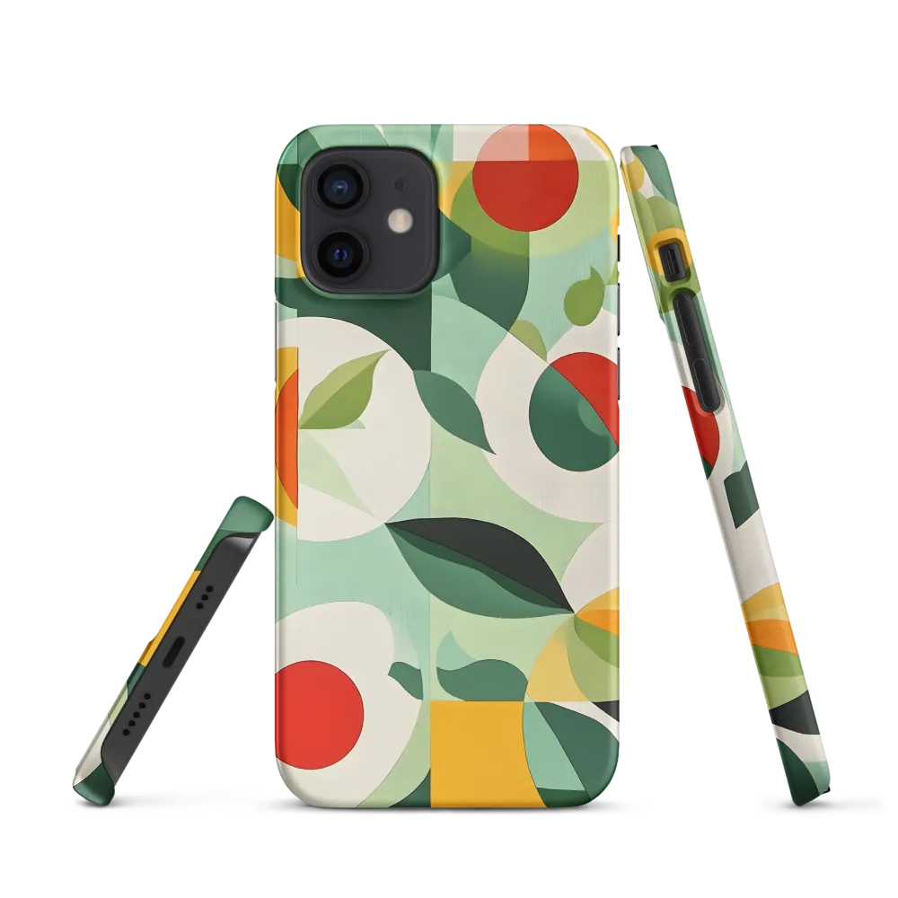 Harmony in Shapes: A Playful Abstract Design