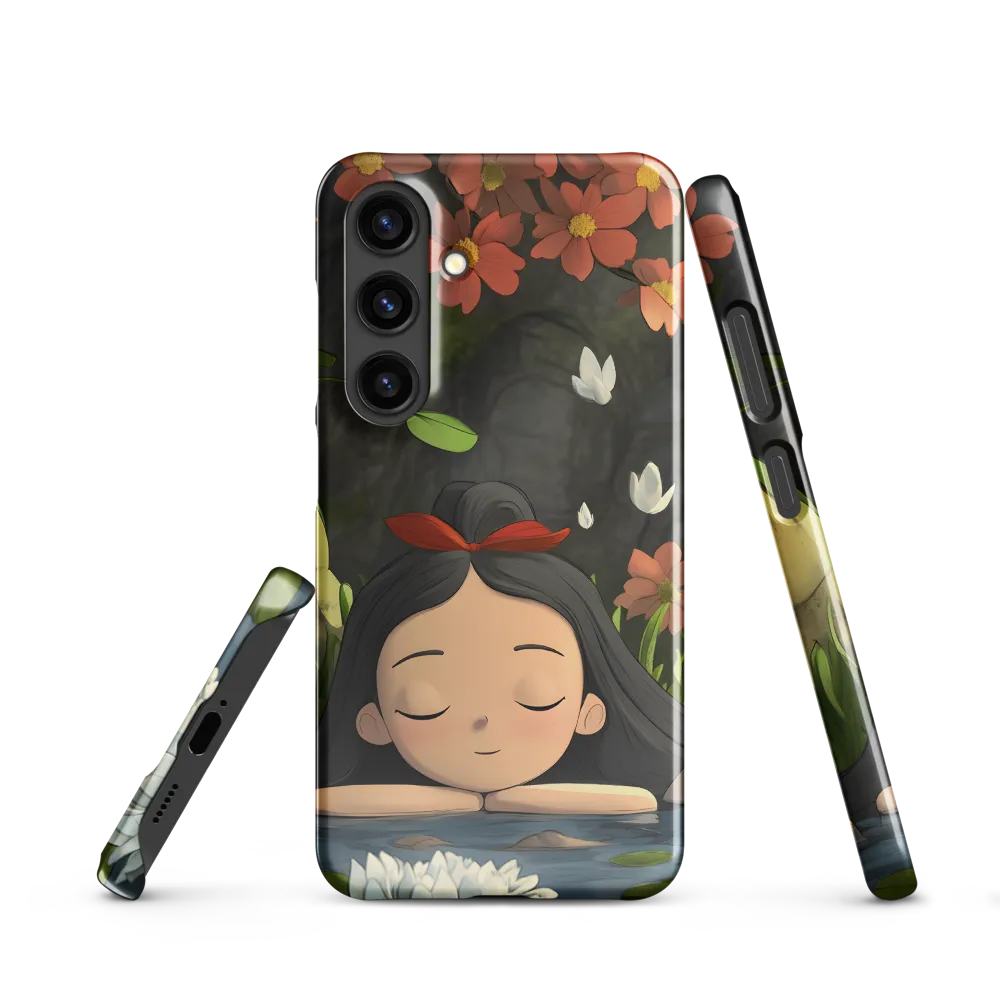 Tranquility by the Waterside | Phone Case |  S24 | Snap Case | Glossy