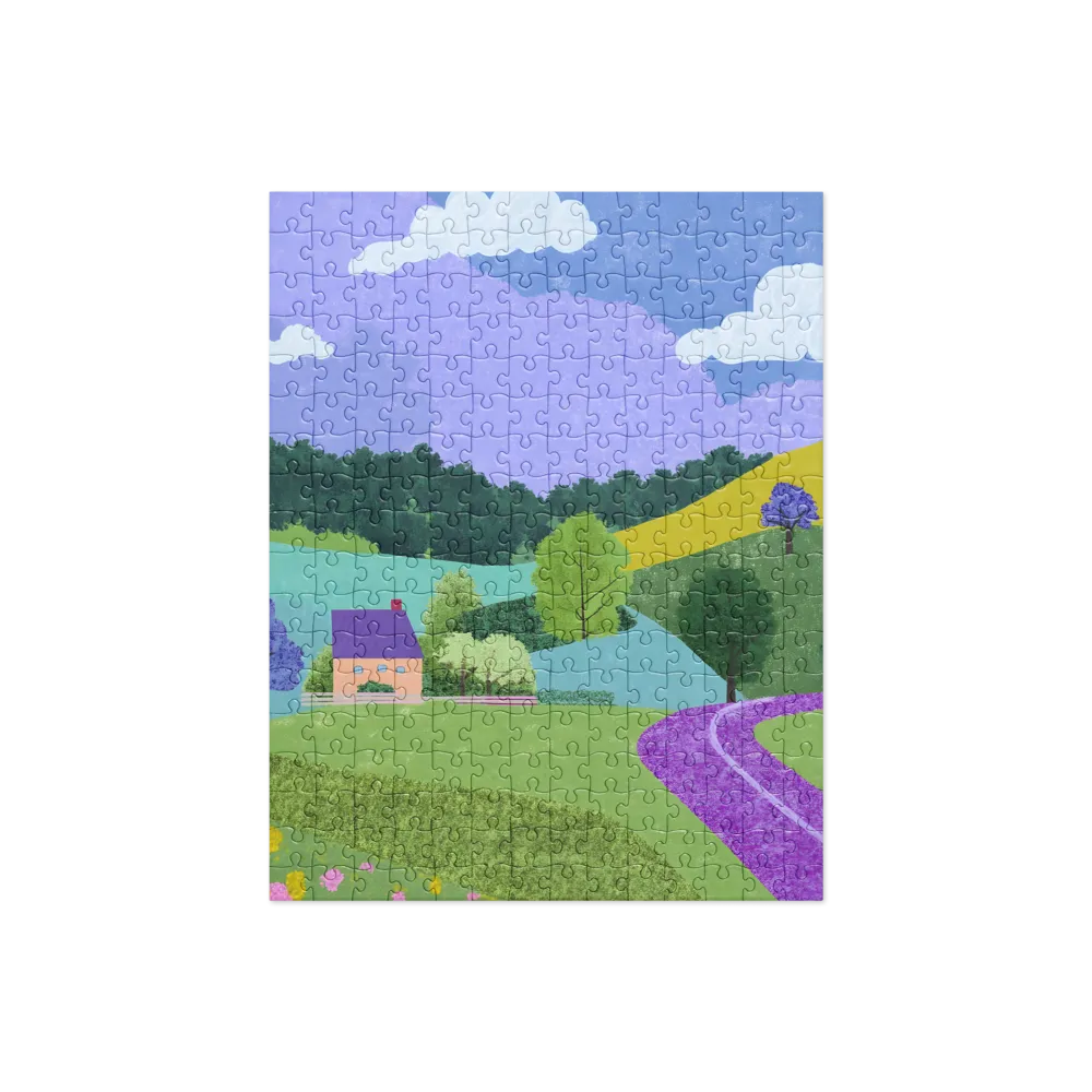 Whispers of a Serene Landscape | Jigsaw Puzzle | 252/520 pieces