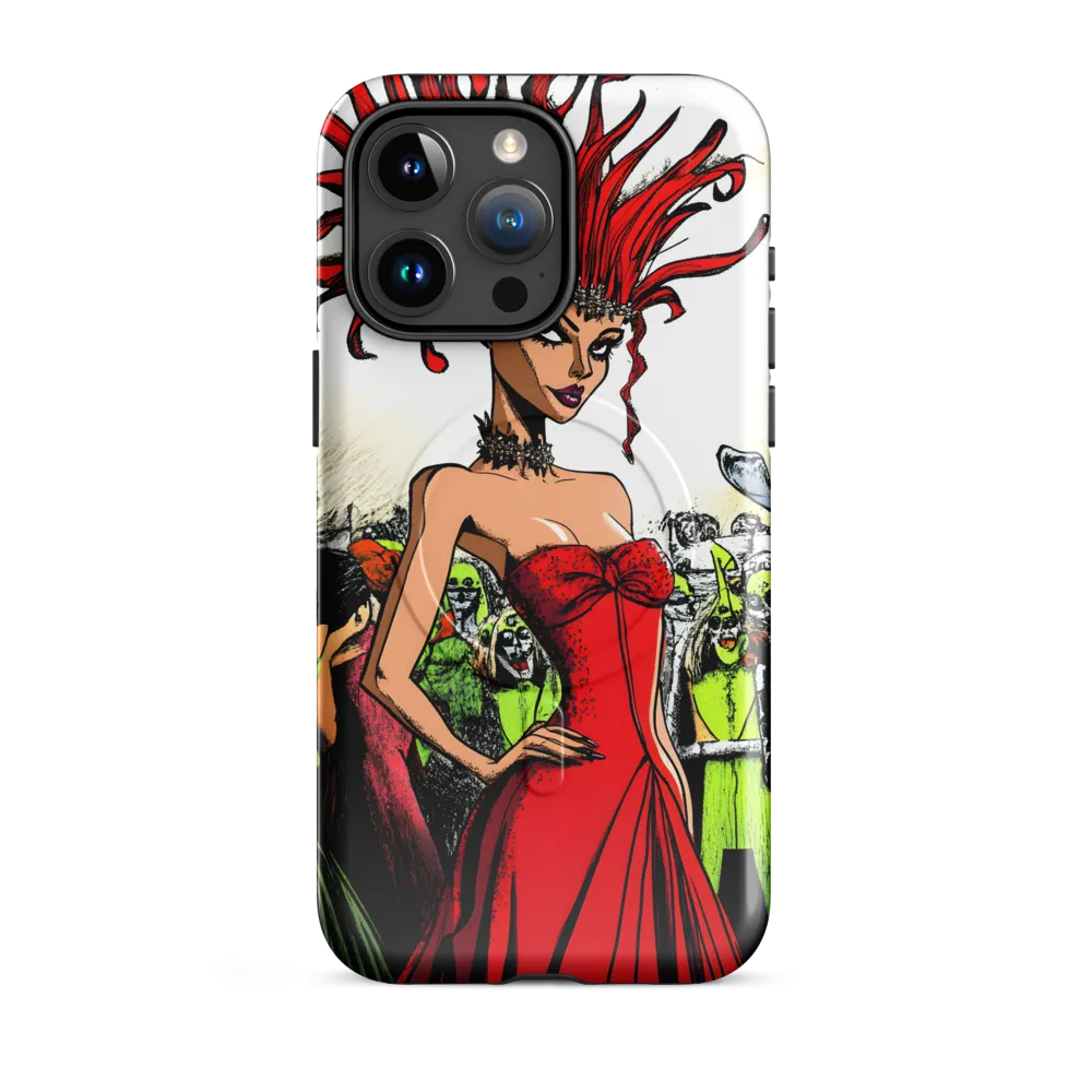 Fiery Elegance: A Fashion Statement