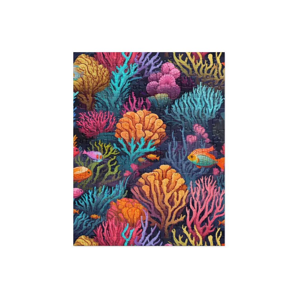 Underwater Harmony: A Coral Reef Wonderland