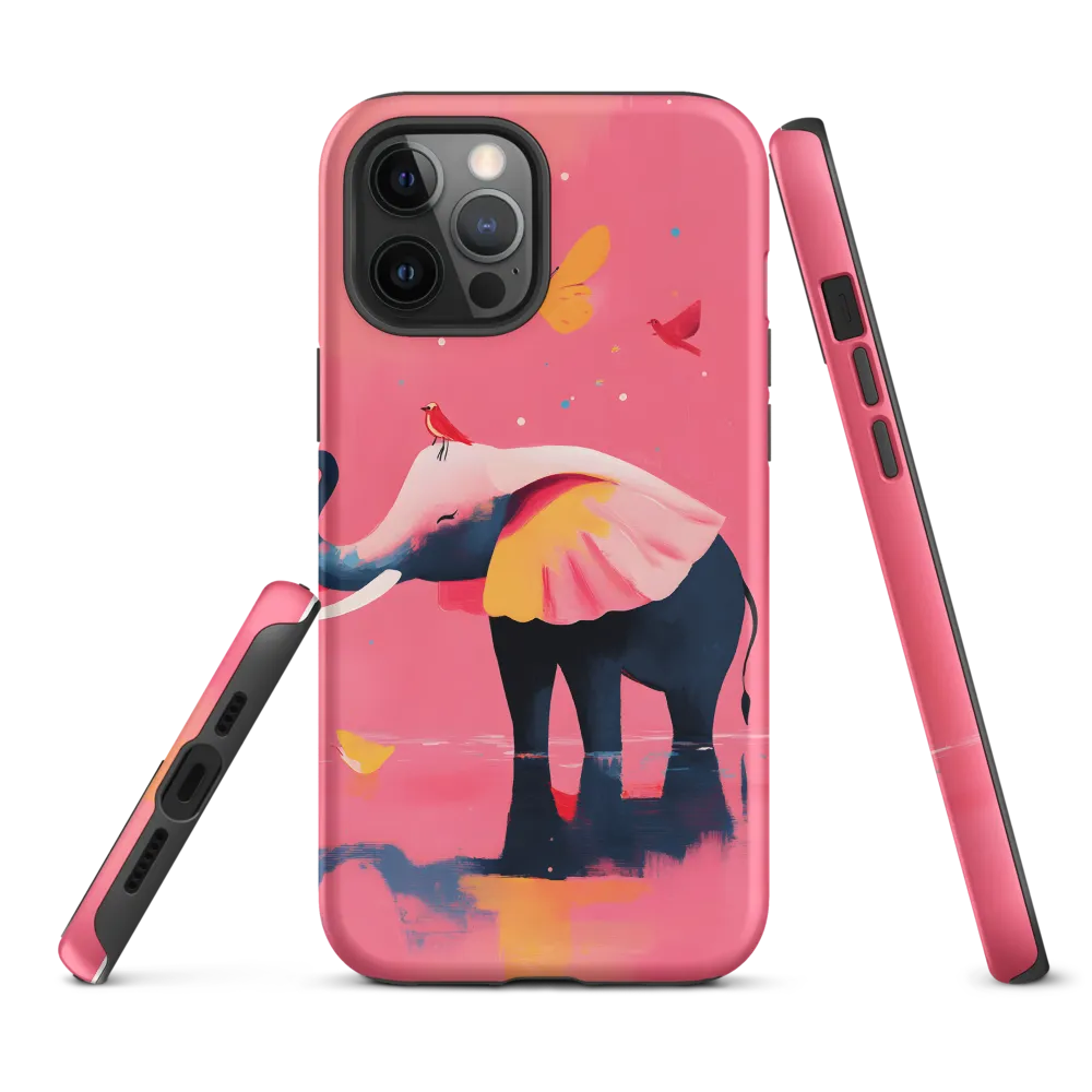 Whimsical Serenity: The Playful Elephant