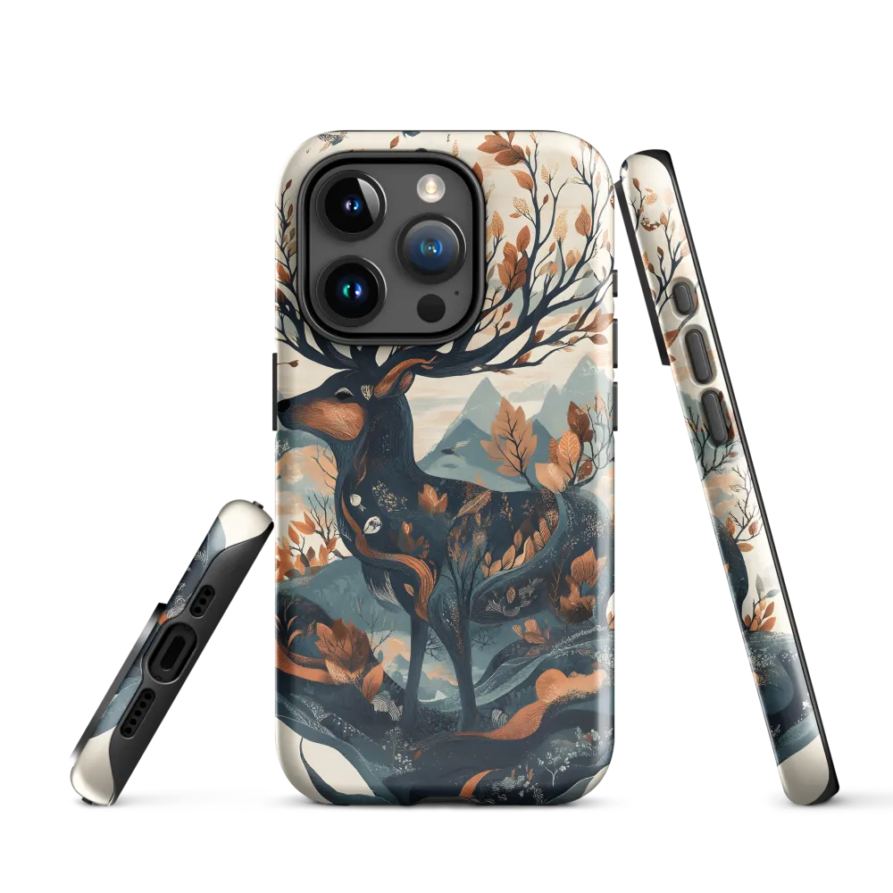Harmony of Nature: The Majestic Deer | Phone Case |  15 Pro | Tough Case | Glossy