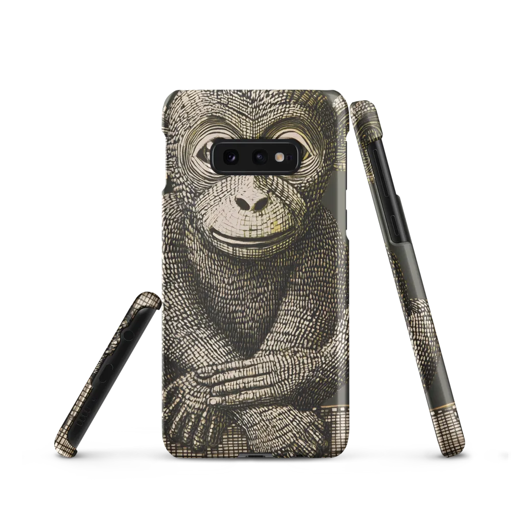 Intricate Primate Portrait