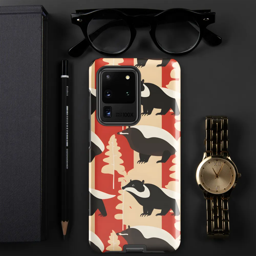 Wildlife Pattern: The Badger Tale