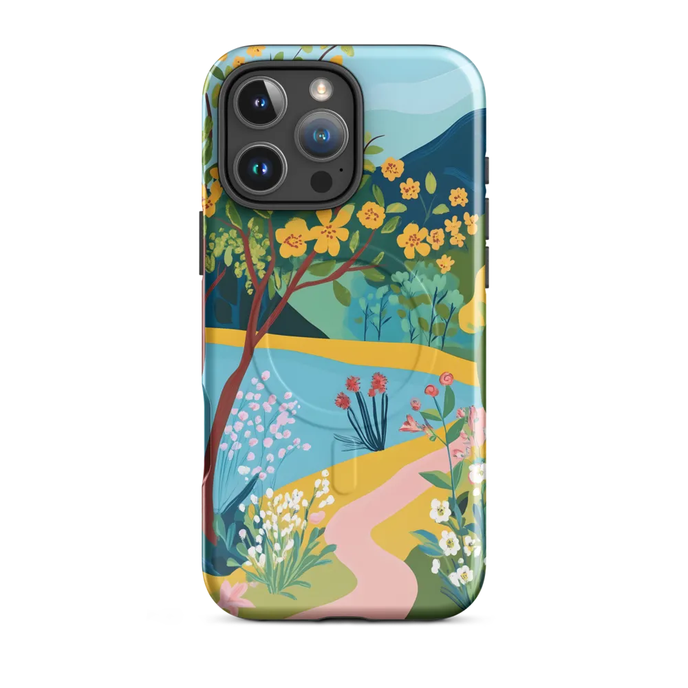 Blossoms by the Tranquil Waters