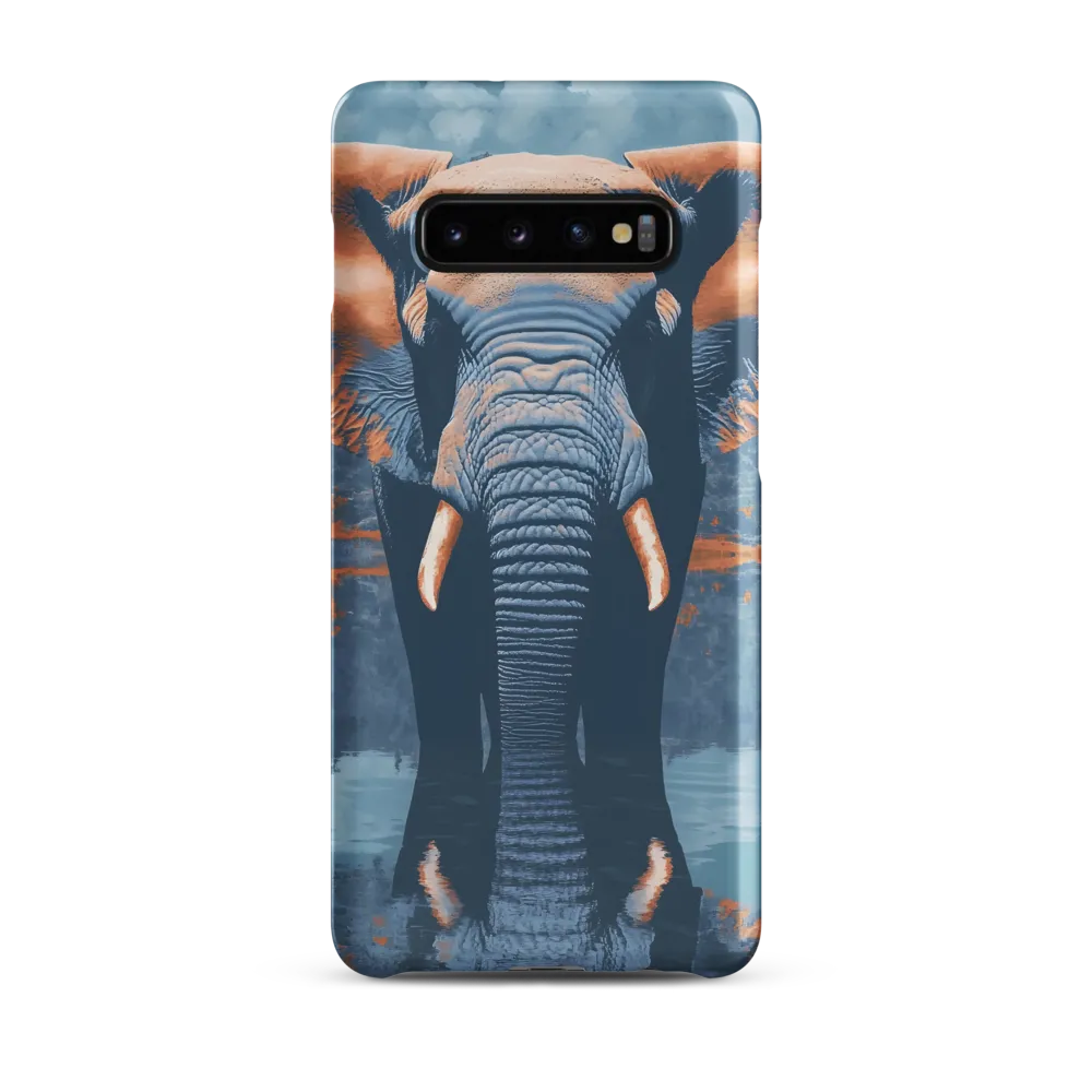 Majestic Reflection: The Elephant's Serenade