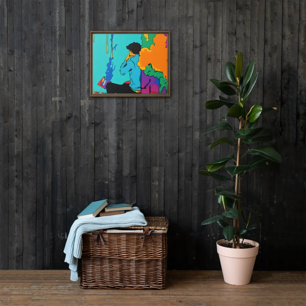 The Artist Within | Canvas with Brown Frame | 16″×20″