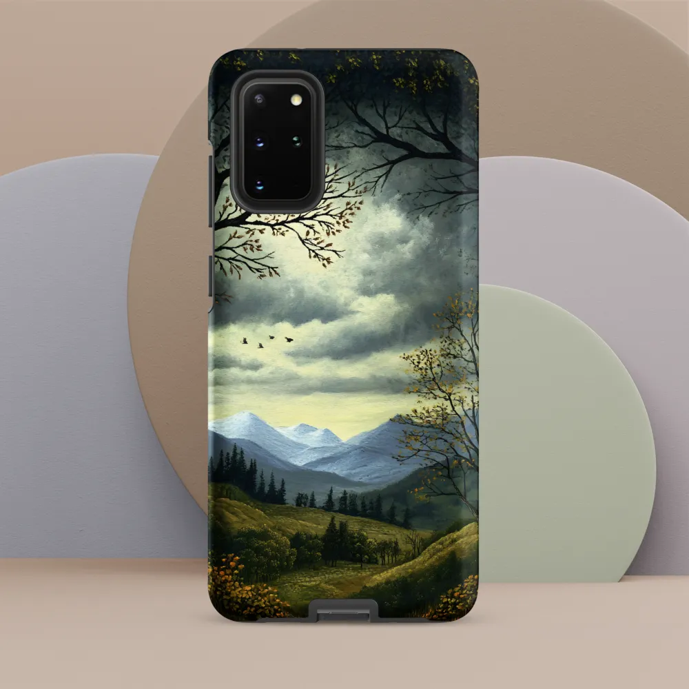 Nature's Embrace: A Tranquil Mountain Landscape
