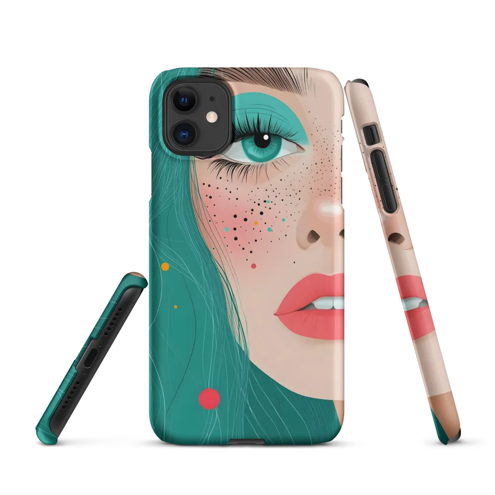 A Playful Portrait: Turquoise Temptation