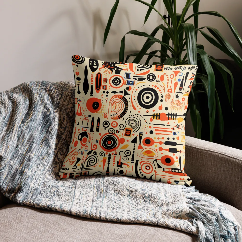 Rhythms of Geometry | Pillow | 22″×22″