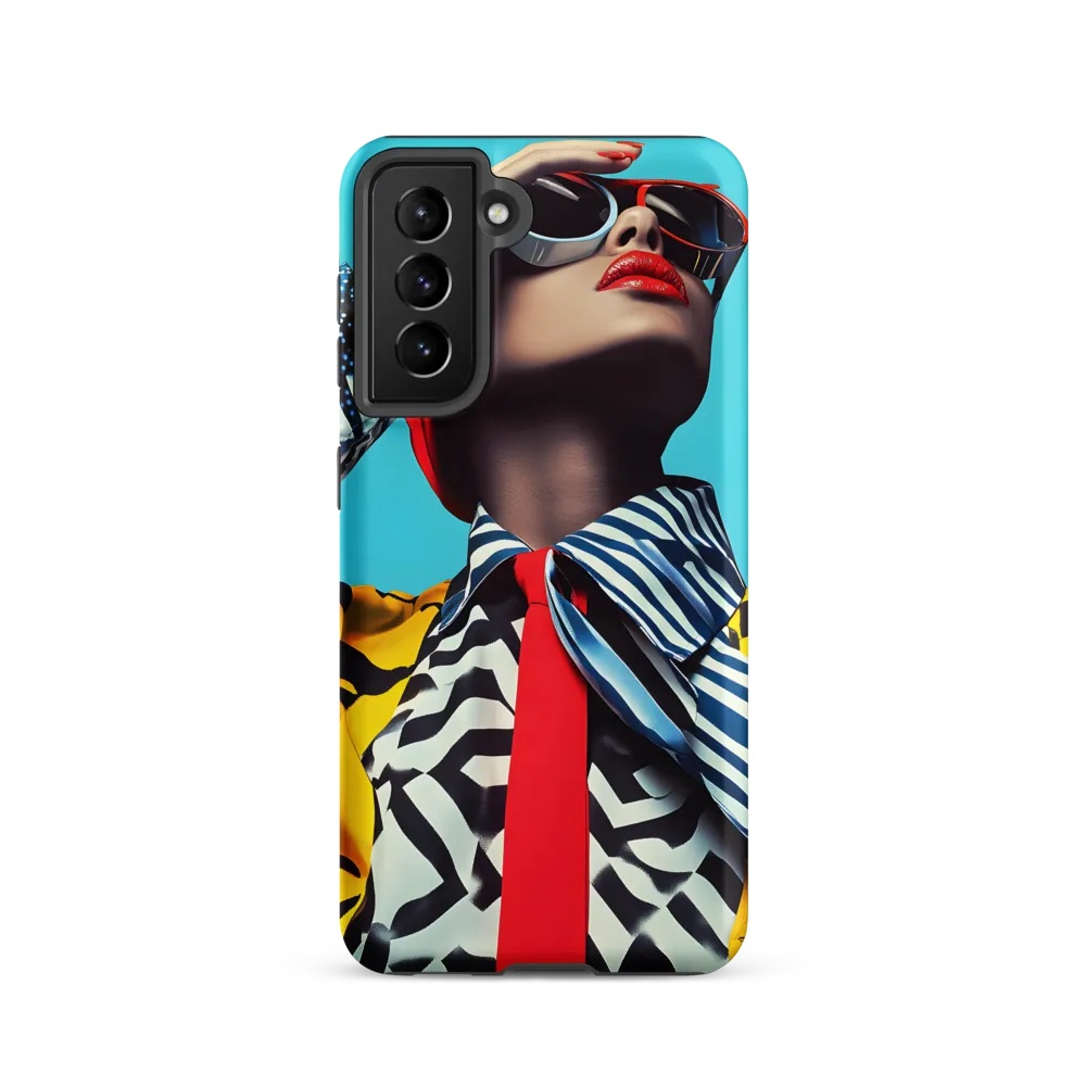 Chic Confidence in Bold Patterns