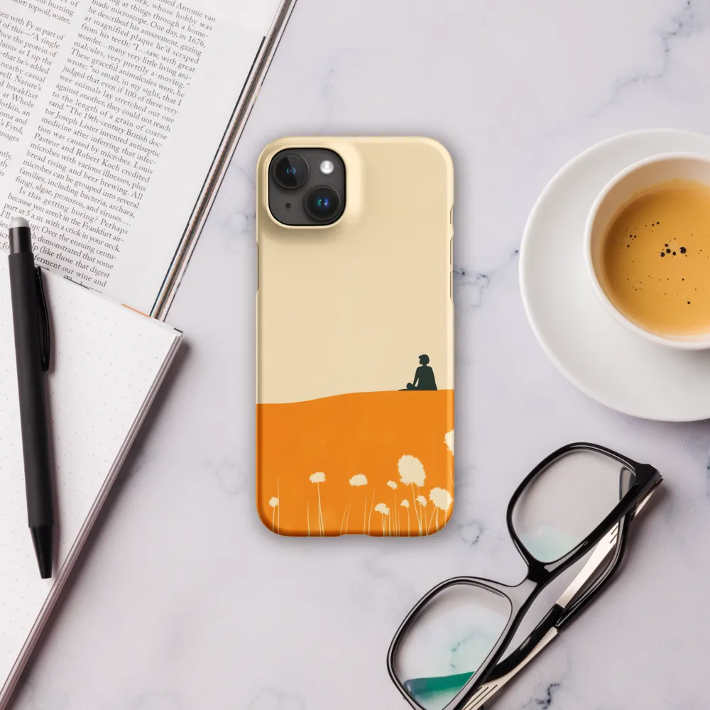 Quiet Contemplation | Phone Case |  15 Plus | Snap Case | Matte