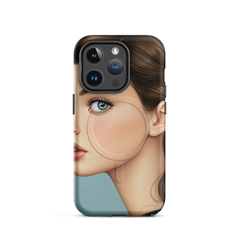 Captivating Gaze: A Modern Portrait