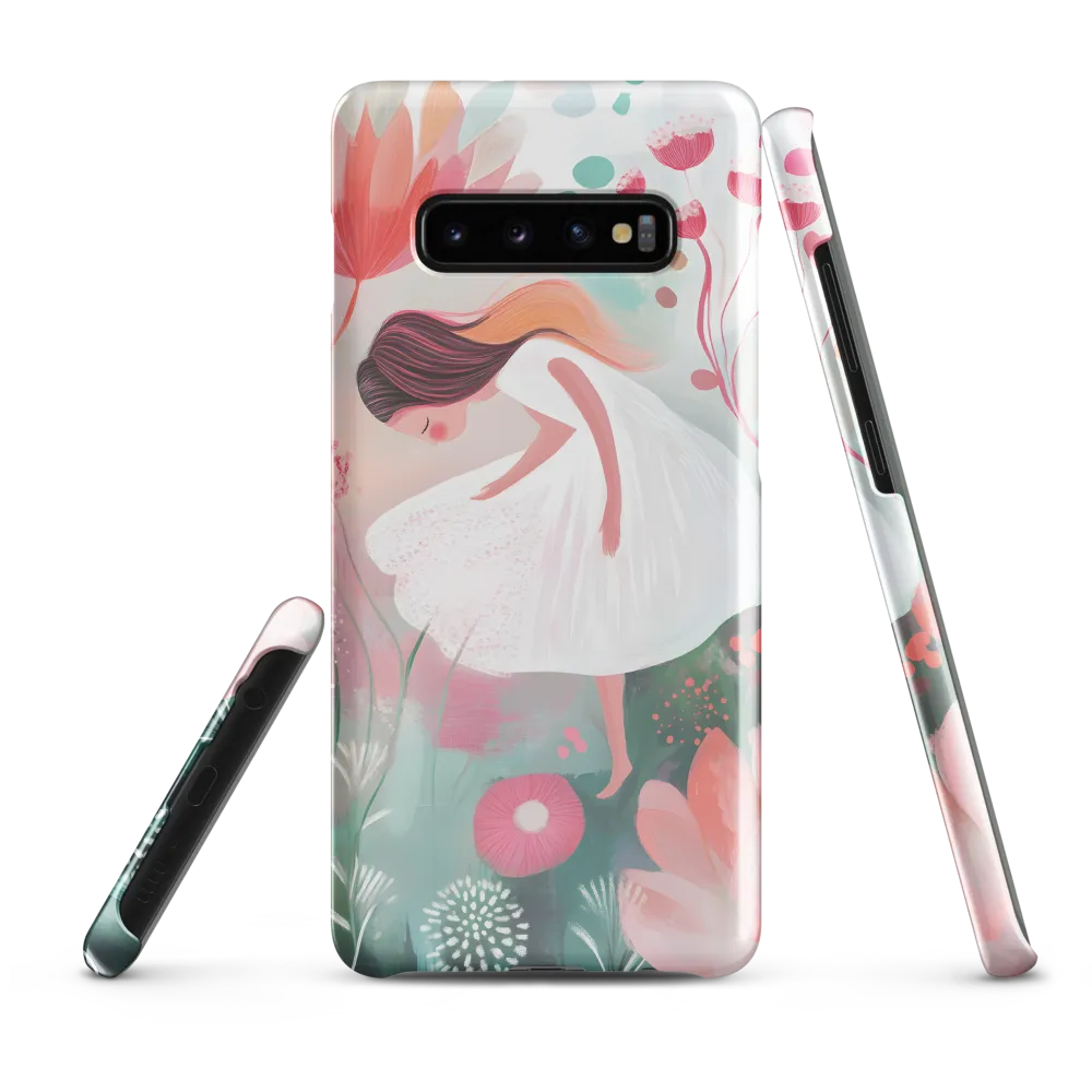 Whispers of a Floral Dream | Phone Case |  S10 Plus | Snap Case | Glossy