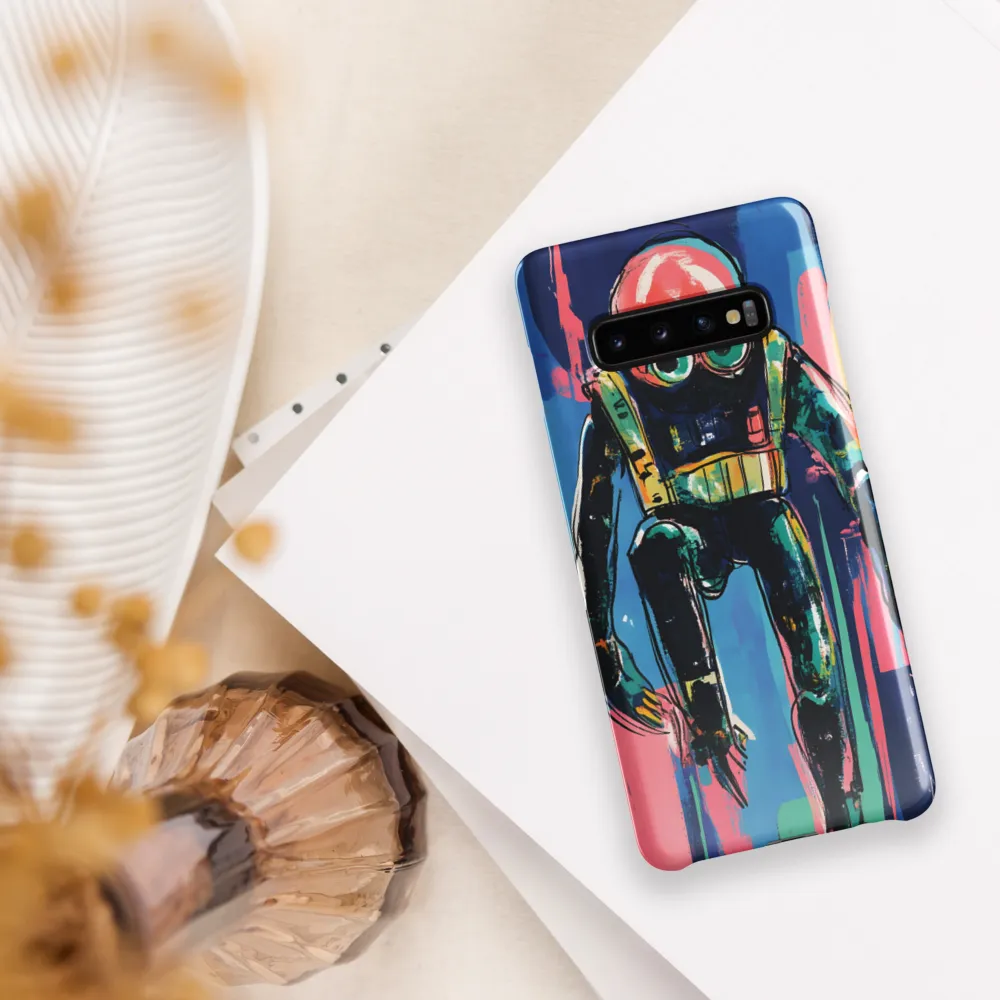 Diver in Vibrant Motion | Phone Case |  S10 Plus | Snap Case | Glossy