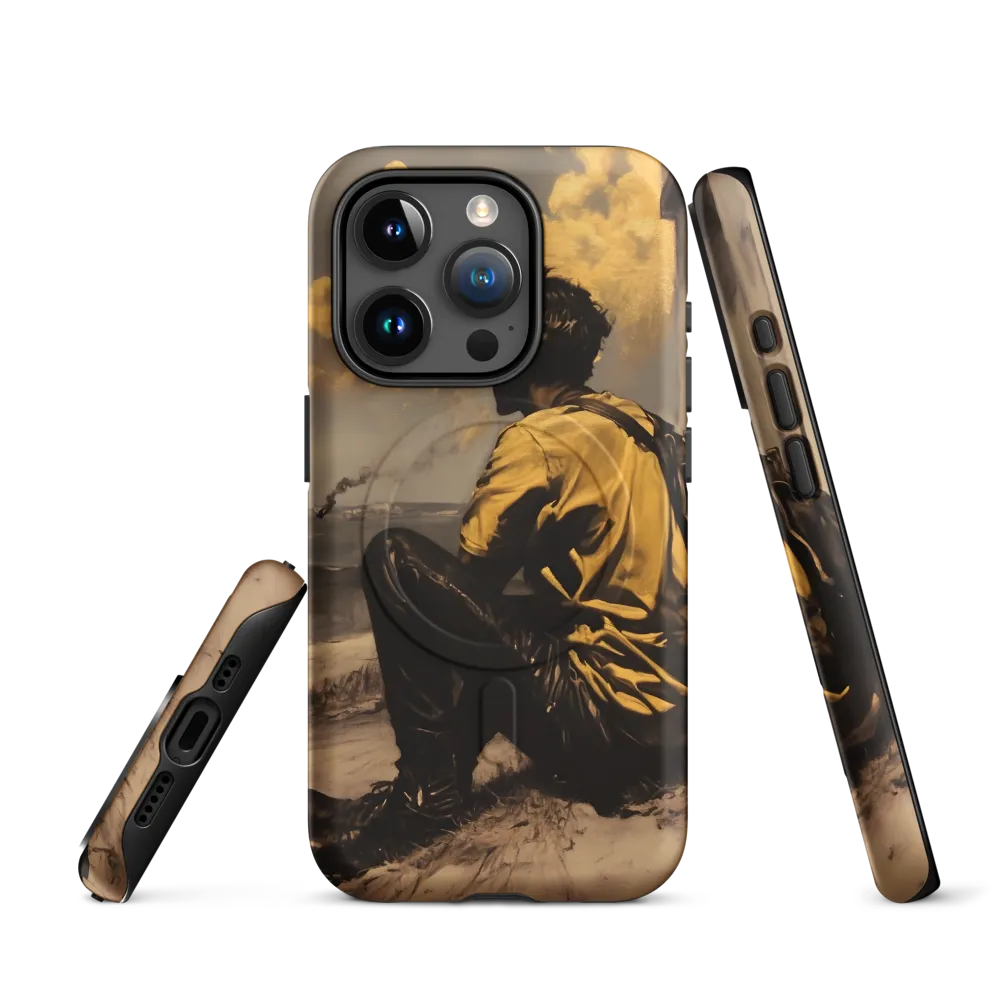 Reflections by the Shore | Phone Case |  15 Pro | MagSafe® Tough Case | Matte