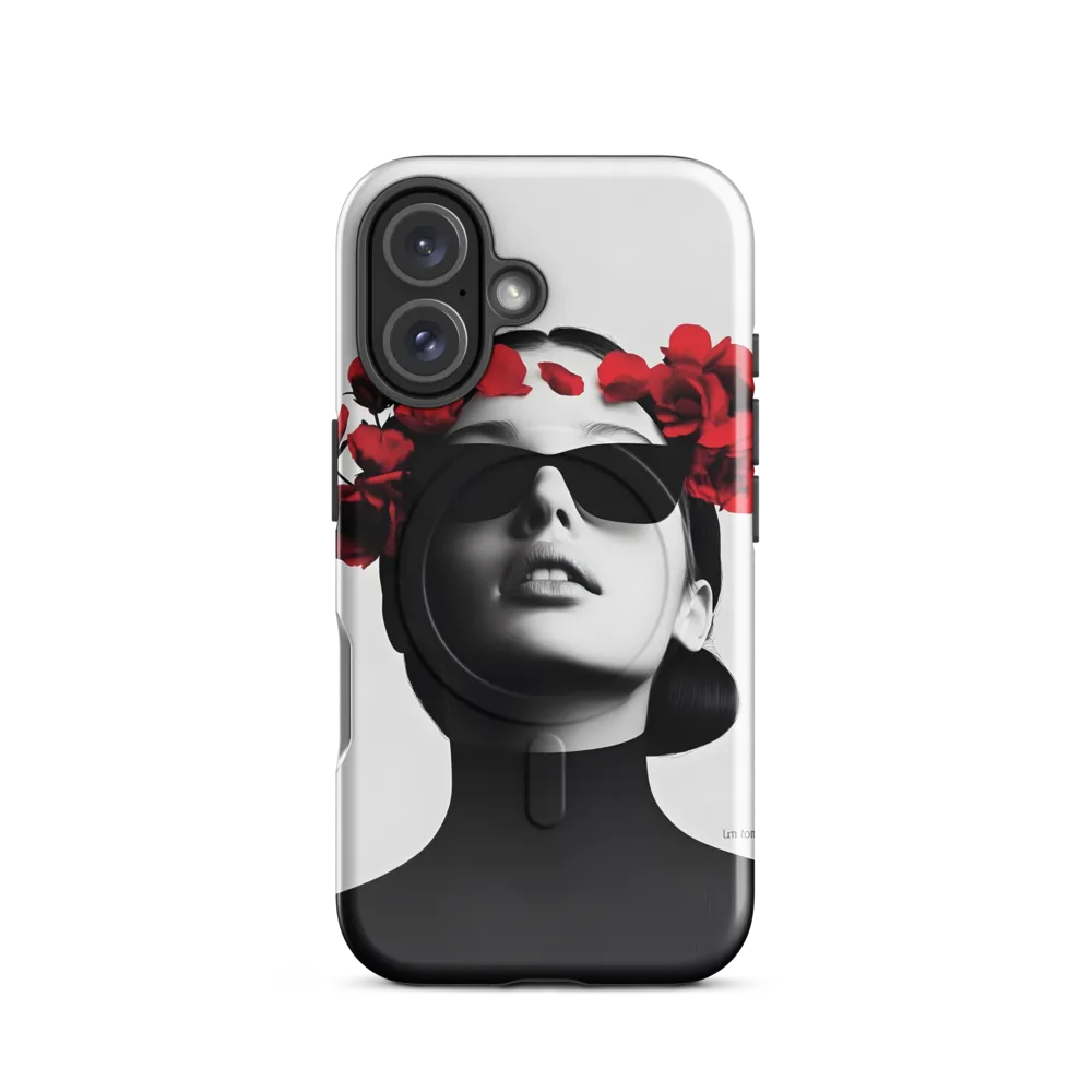 Blooming Elegance | Phone Case |  16 | MagSafe® Tough Case | Glossy