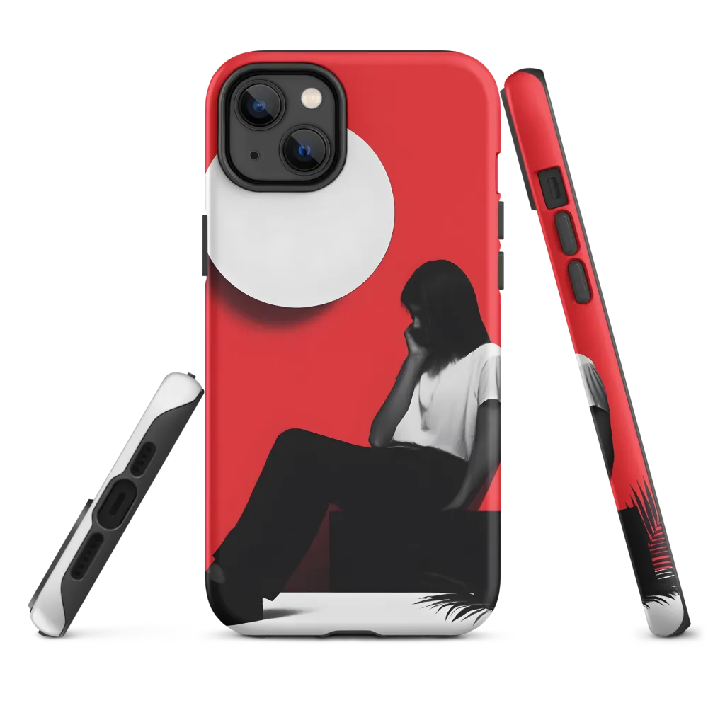 Contemplation in Red