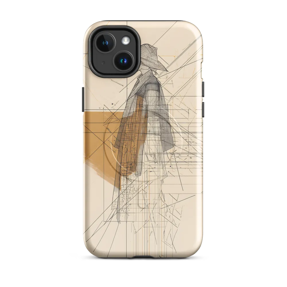 Abstract Profile: A Minimalist Exploration | Phone Case |  14 Plus | MagSafe® Tough Case | Glossy