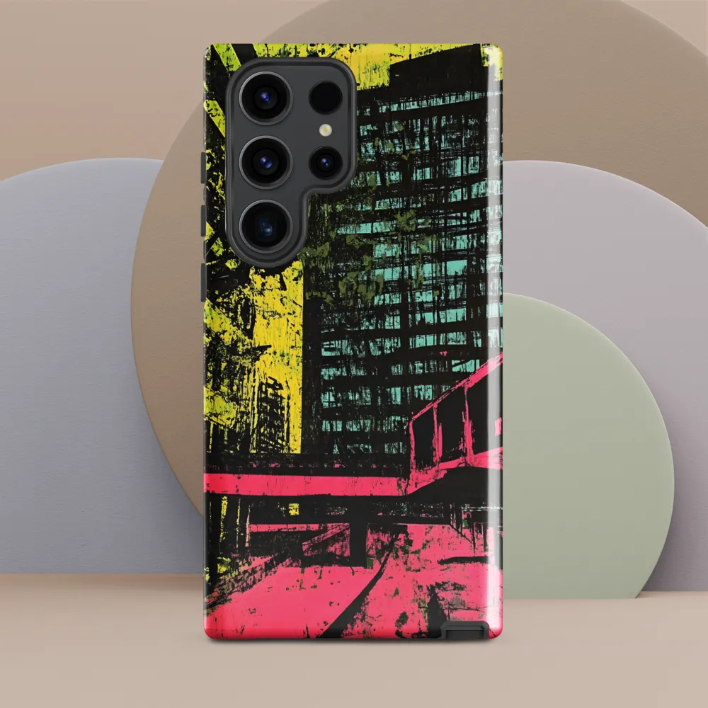 Neon Urbanity | Phone Case |  S23 Ultra | Tough Case | Glossy
