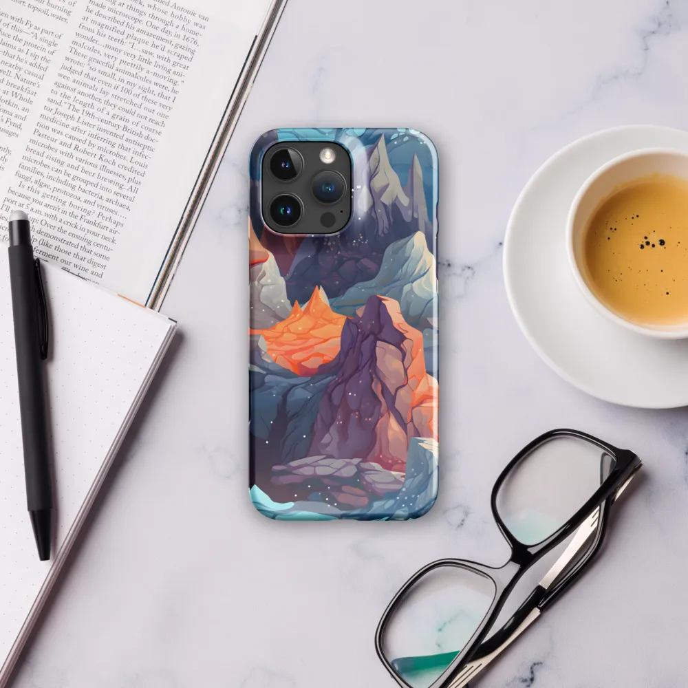 Mystical Peaks of Imagination | Phone Case |  16 Pro Max | Snap Case | Glossy