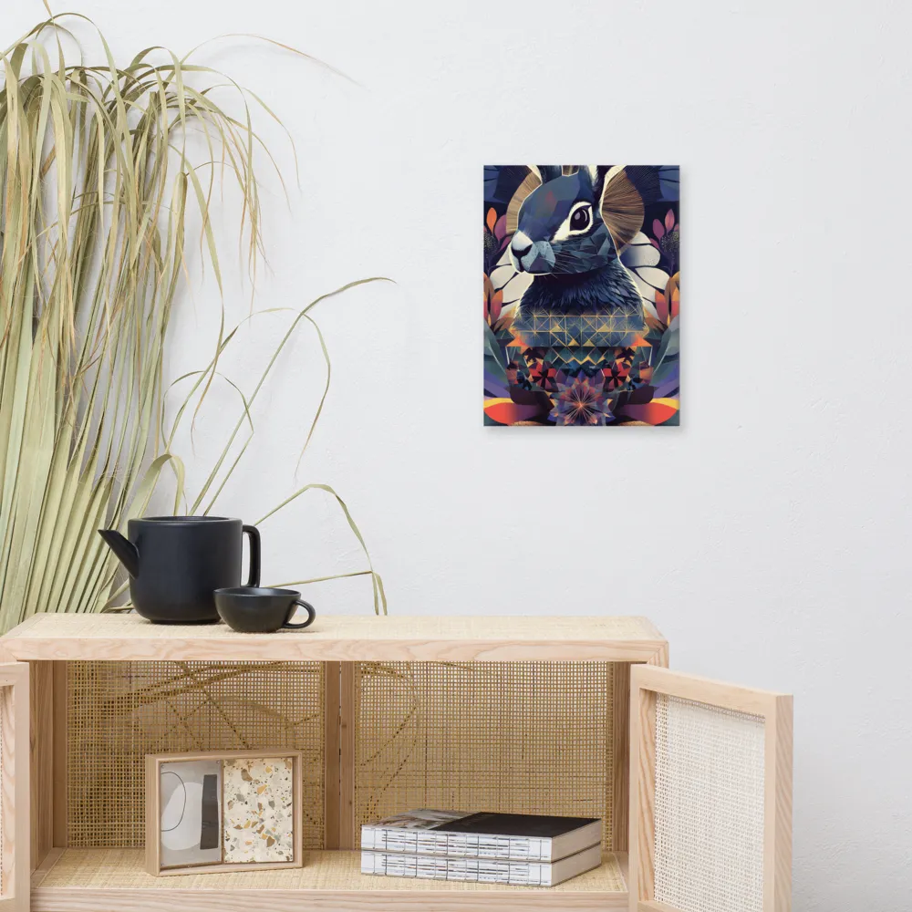 Ethereal Bunny: A Geometric Wonderland