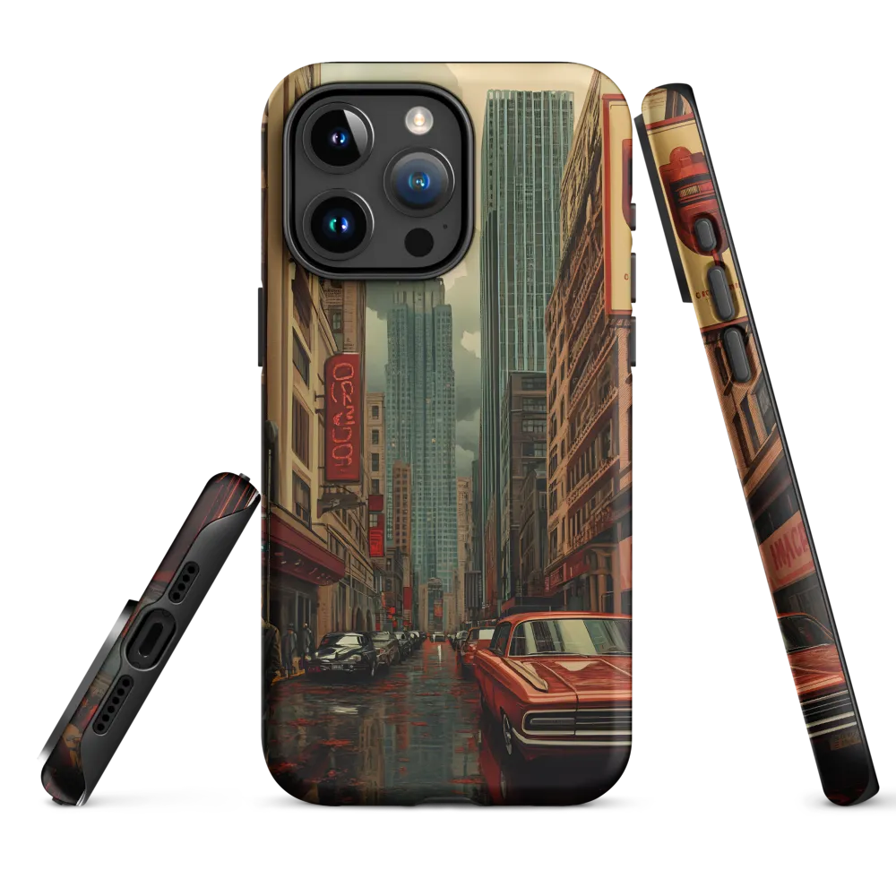 Nostalgic Cityscape: Reflections of a Forgotten Era