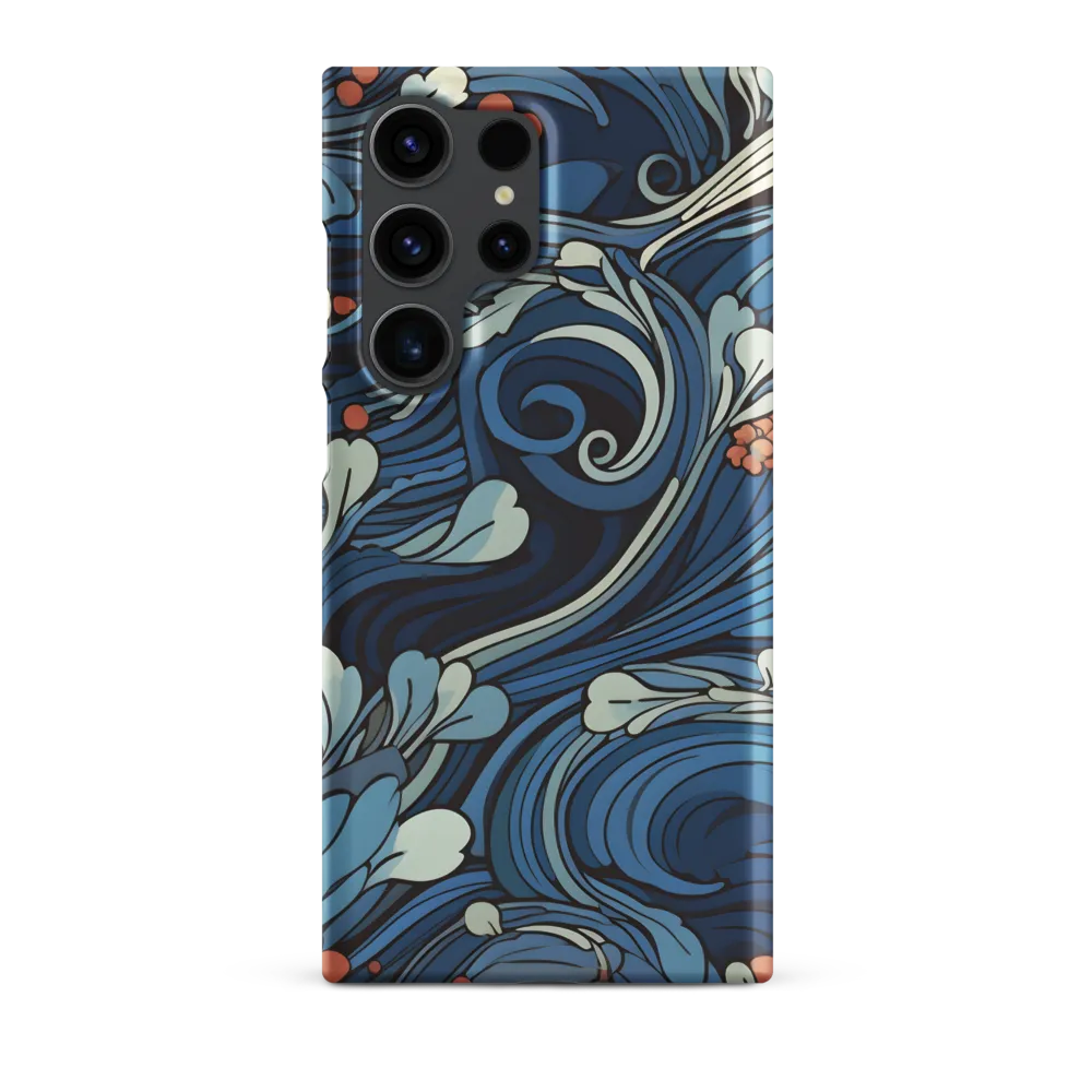 Nature's Elegance: An Oceanic Tapestry | Phone Case |  S23 Ultra | Snap Case | Matte
