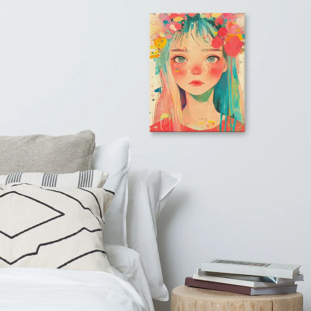 Whimsical Blossom | Canvas | 16″×20″