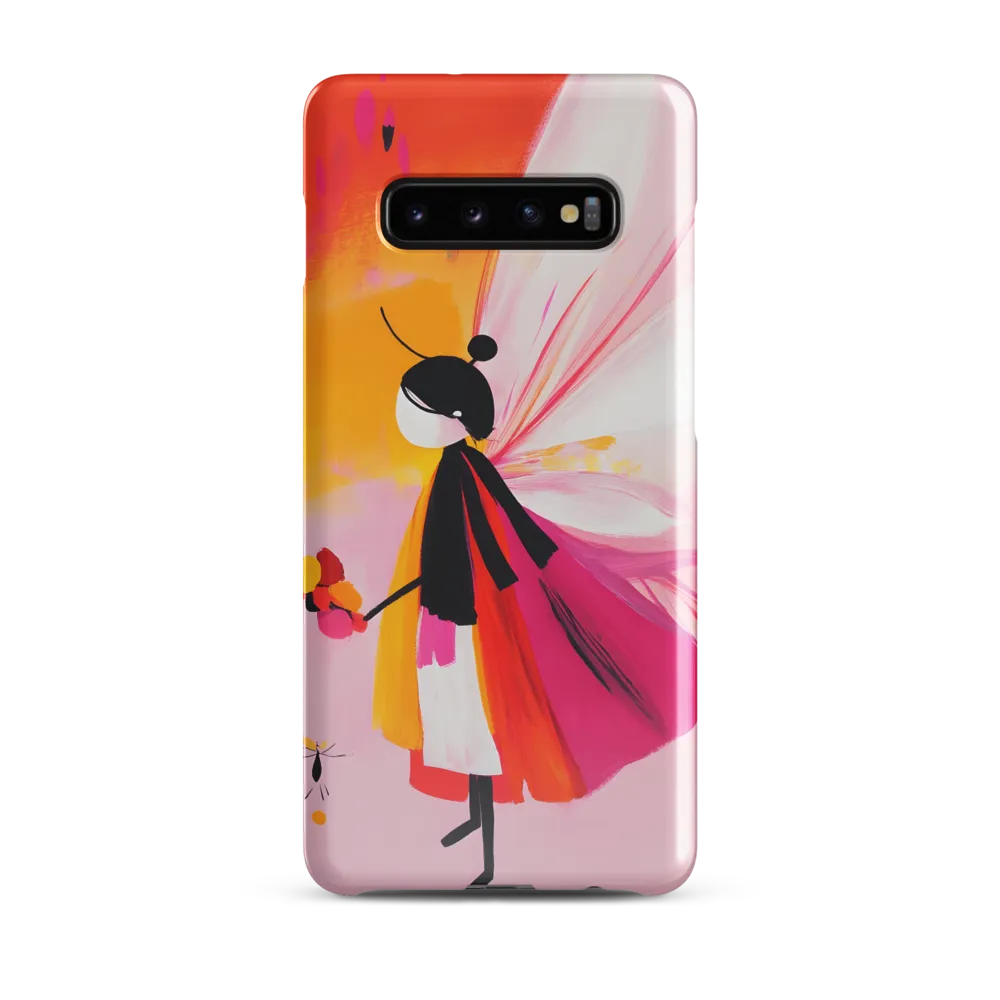 Whispers of a Floral Fairy | Phone Case |  S10 Plus | Snap Case | Glossy