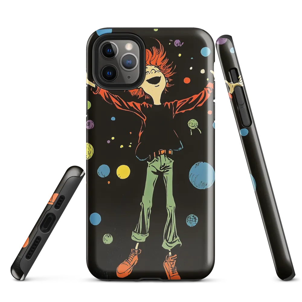 Embracing the Universe of Joy | Phone Case |  11 Pro Max | Tough Case | Glossy