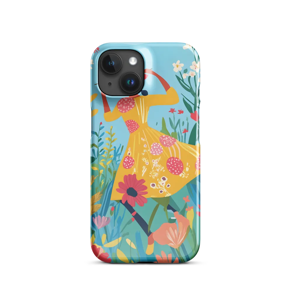 Dancing Among Blossoms | Phone Case |  15 | Snap Case | Glossy