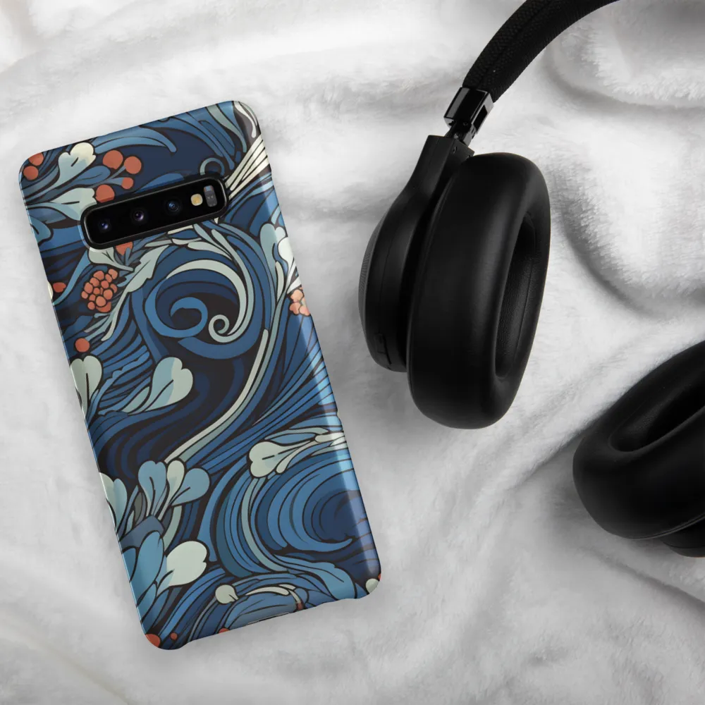 Nature's Elegance: An Oceanic Tapestry | Phone Case |  S10 Plus | Snap Case | Matte