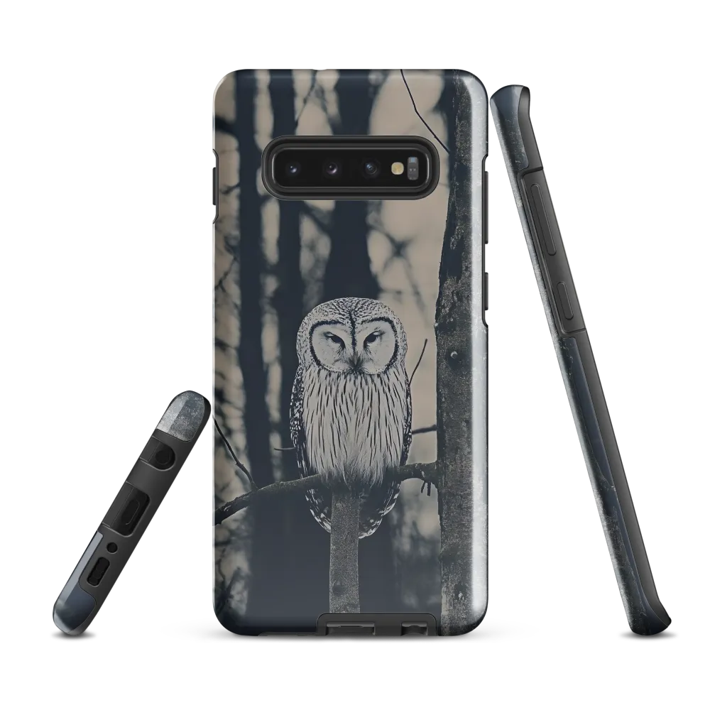 The Silent Watcher | Phone Case |  S10 Plus | Tough Case | Glossy