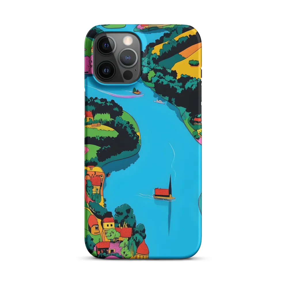 Whimsical River Landscape