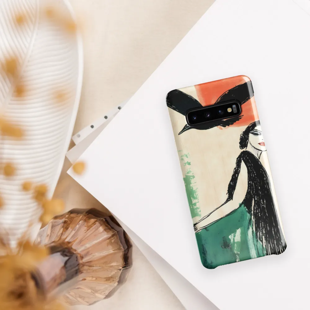 Elegance in Flight | Phone Case |  S10 | Snap Case | Glossy