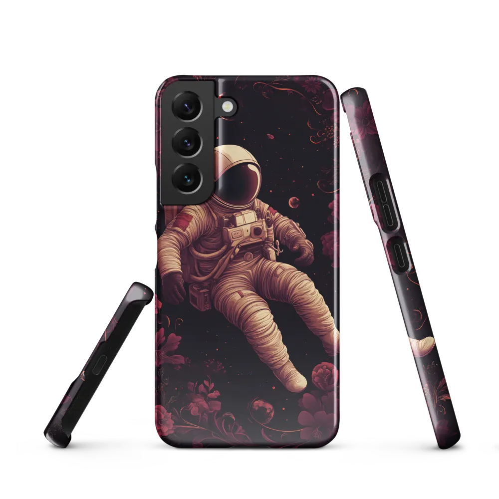 Cosmic Bloom: An Astronaut's Journey