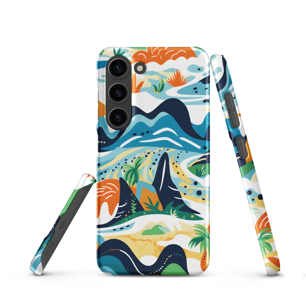 Abstract Tropical Landscape