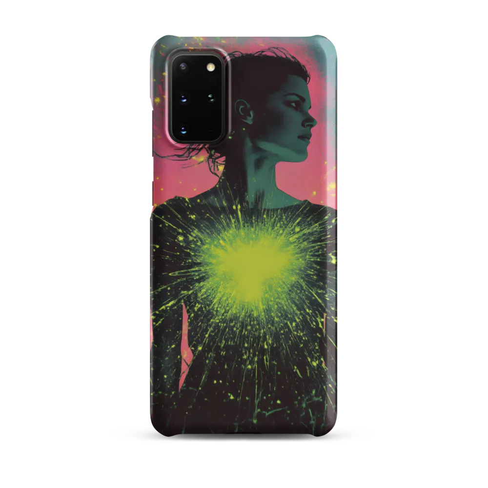 Cosmic Heart: A Surreal Portrait of Strength