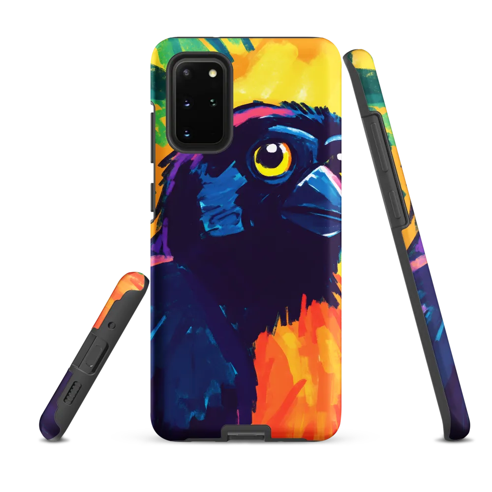 Vivid Avian Encounter