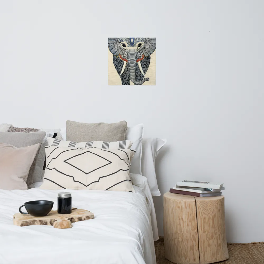 Majesty of the Elephant | Poster | 18″×18″