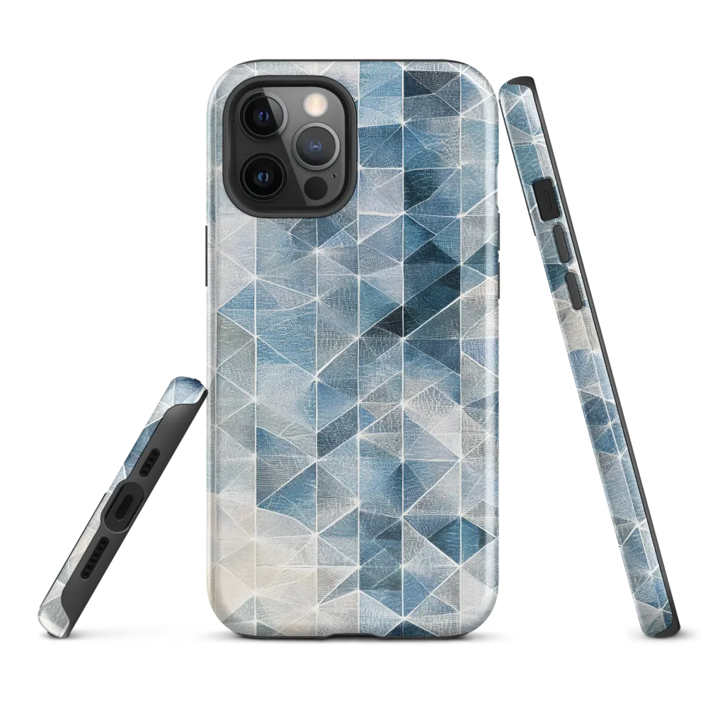 Geometric Harmony in Blue