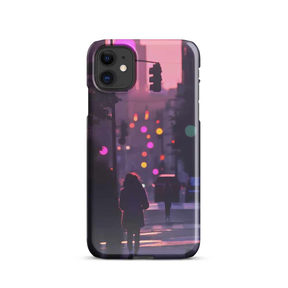 City Silhouettes at Dusk | Phone Case |  11 | Snap Case | Glossy