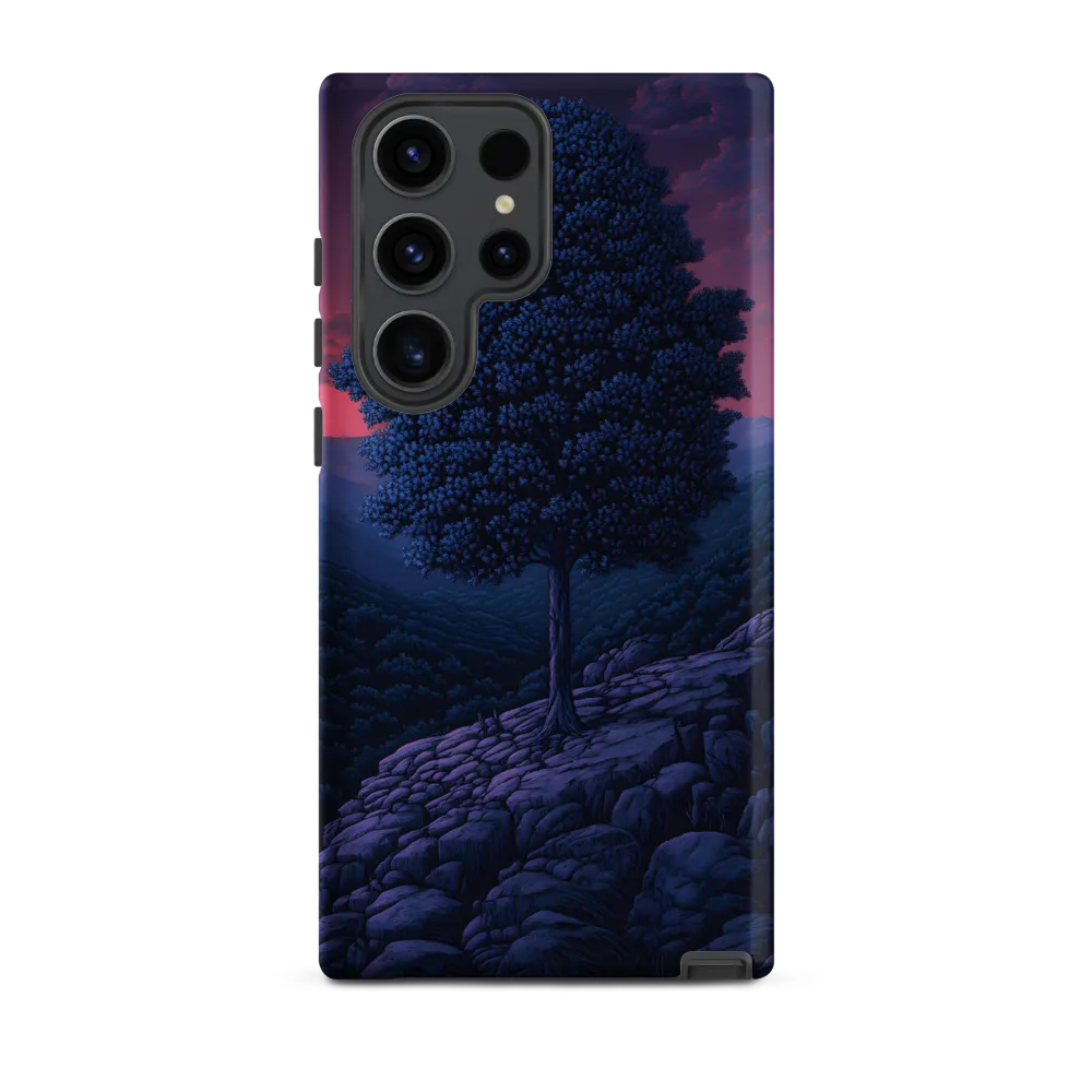 Solitary Sentinel: A Tree at Dusk