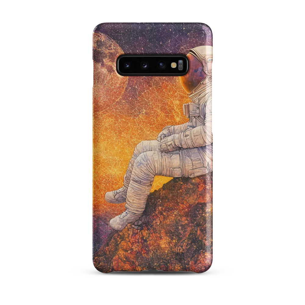 Cosmic Contemplation | Phone Case |  S10 Plus | Snap Case | Matte