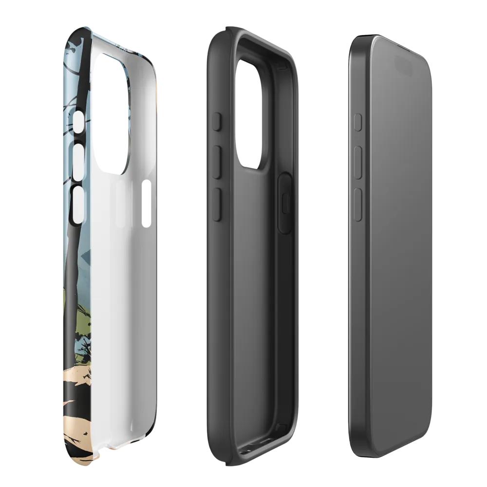 Path of Contemplation | Phone Case |  15 Pro | Tough Case | Glossy