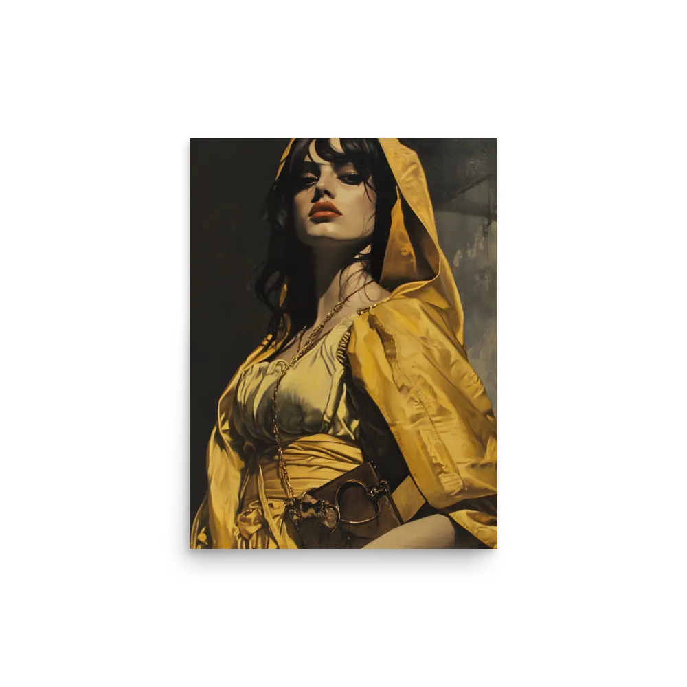 Veiled Confidence | Poster | 12″×16″